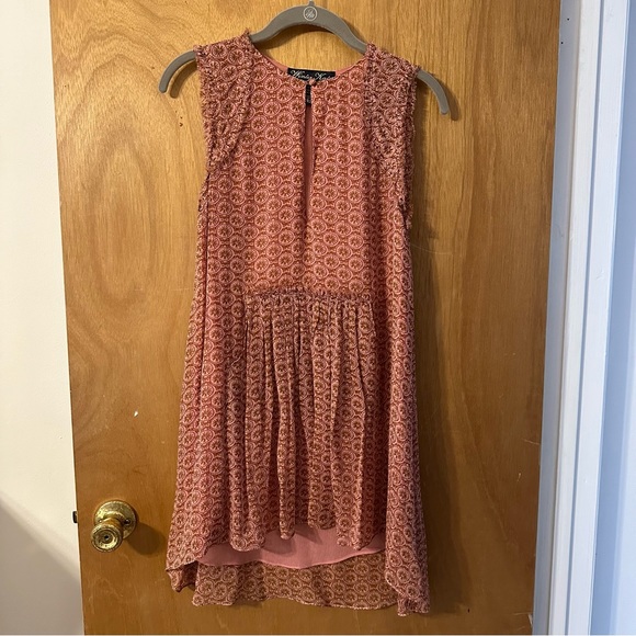 navy blue dress for baby girl Winter Kate Dresses | Winter Kate Vintage Silk Bohemian Mini Dress | Color: Gold/Orange | Size: S main image 0